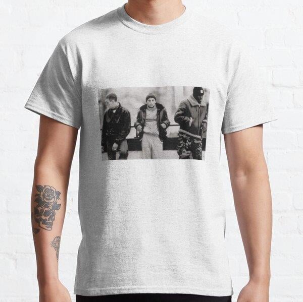 Unisex La Haine (1995) Classic Baskılı T-Shirt (Rahat Kalıp Tişört)