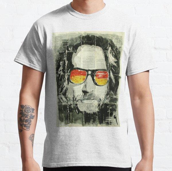 Unisex Lebowski Baskılı T-Shirt (Rahat Kalıp Tişört)