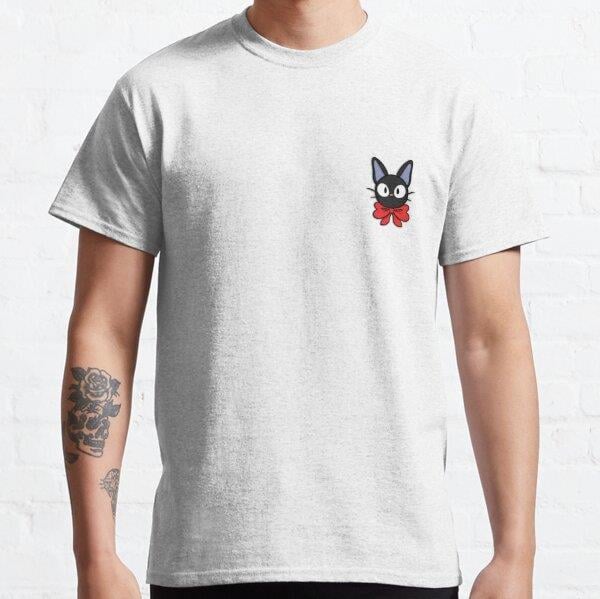Unisex Little Jiji from Kikis Delivery Service Tasarım Baskılı T-Shirt (Rahat Kalıp Tişört)