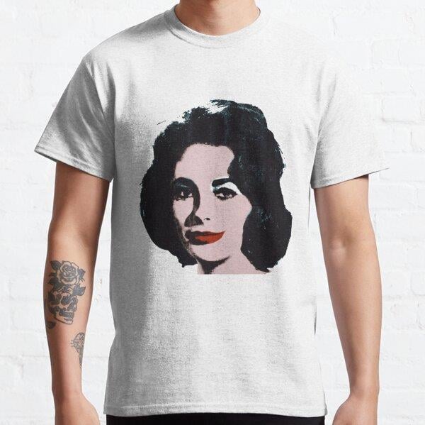 Unisex Liz Baskılı T-Shirt (Rahat Kalıp Tişört)