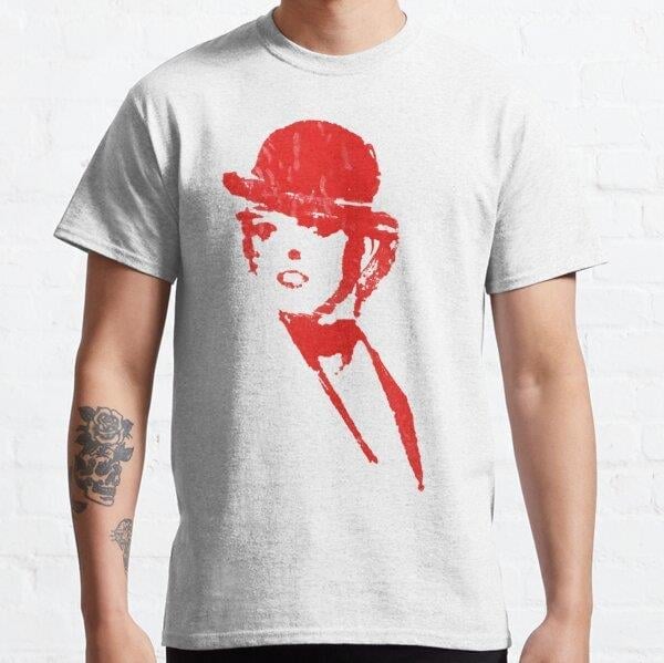 Unisex Liza Minnelli Cabaret Baskılı T-Shirt (Rahat Kalıp Tişört)