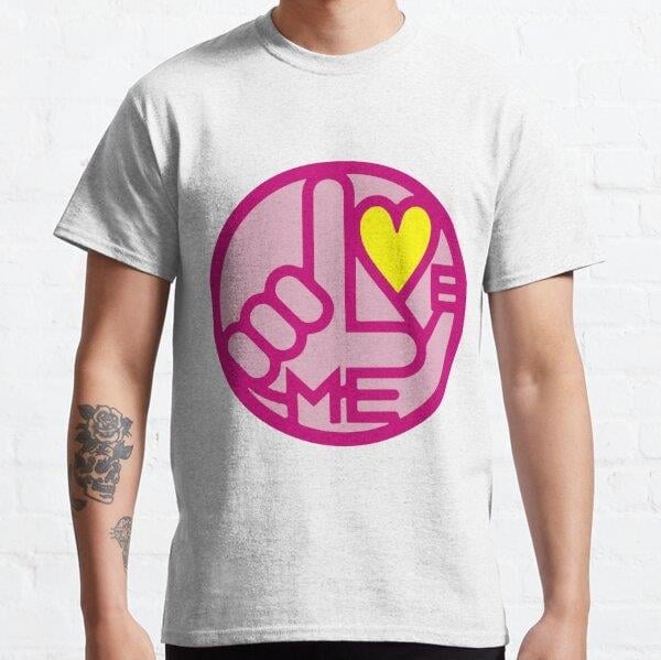Unisex Love Me - anime version Tasarım Baskılı T-Shirt (Rahat Kalıp Tişört)