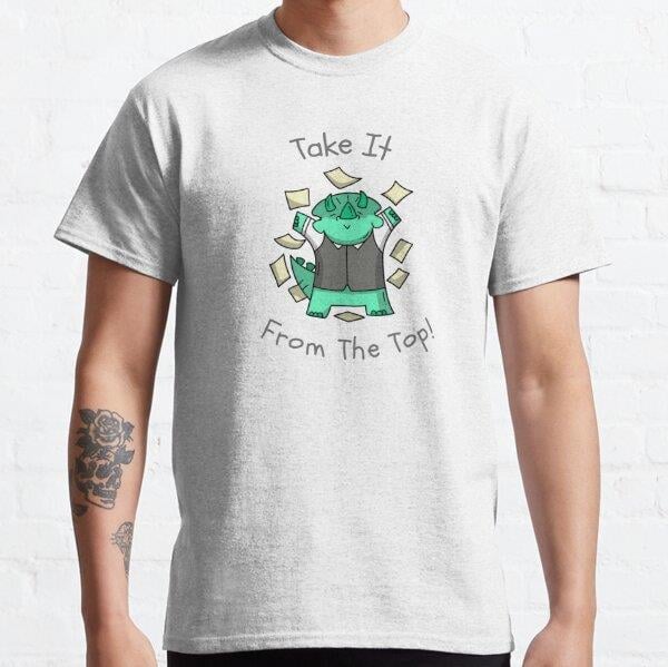 Unisex Marching Band Director - Take It From The Top Baskılı T-Shirt (Rahat Kalıp Tişört)