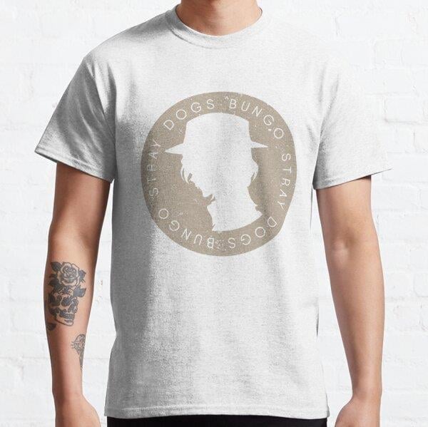 Unisex Nakahara x Chuya Tasarım Baskılı T-Shirt (Rahat Kalıp Tişört)