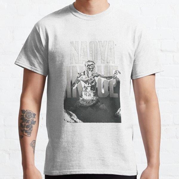 Unisex NAOYA INOUE Tasarım Baskılı T-Shirt (Rahat Kalıp Tişört)