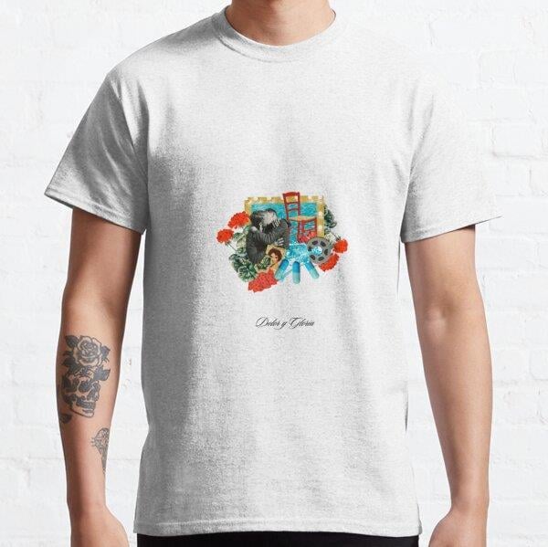 Unisex Pain and Glory Baskılı T-Shirt (Rahat Kalıp Tişört)