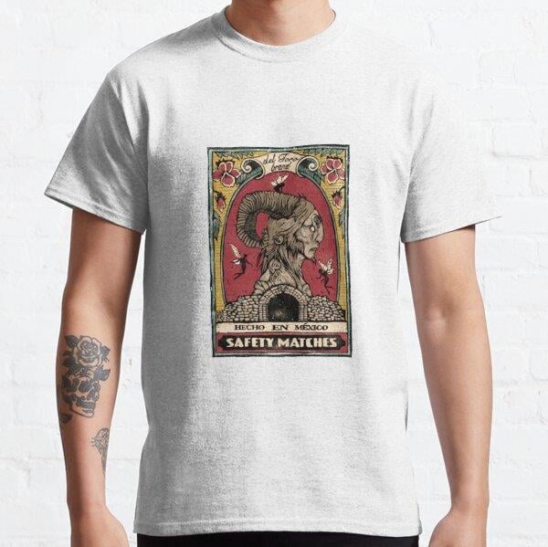 Unisex Pan’s Labyrinth Baskılı T-Shirt (Rahat Kalıp Tişört)