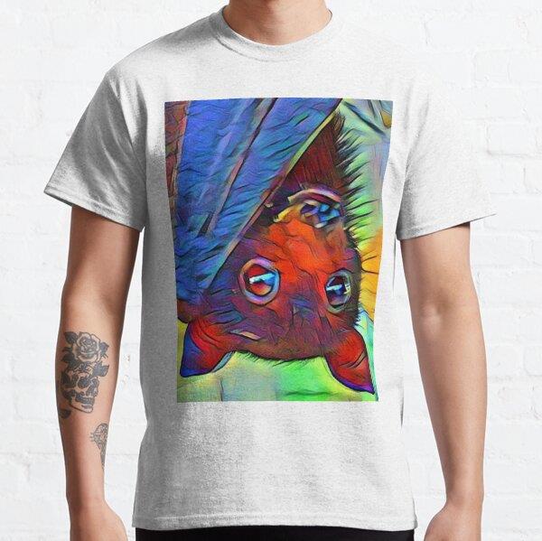 Unisex Protect The Bats. Baskılı T-Shirt (Rahat Kalıp Tişört)