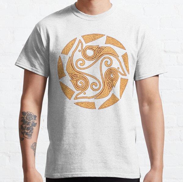 Unisex RAVENS SUN Baskılı T-Shirt (Rahat Kalıp Tişört)