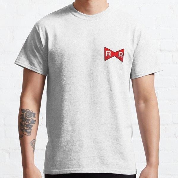 Unisex Red Ribbon Army Tasarım Baskılı T-Shirt (Rahat Kalıp Tişört)
