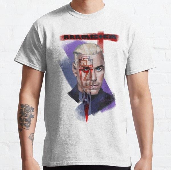 Unisex Rock metal band Baskılı T-Shirt (Rahat Kalıp Tişört)