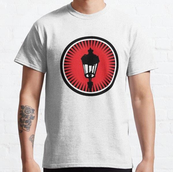 Unisex Streetlight Manifesto logo Baskılı T-Shirt (Rahat Kalıp Tişört)
