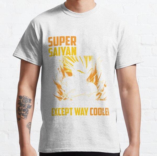 Unisex Super Saiyan dad vegeta t shirt Tasarım Baskılı T-Shirt (Rahat Kalıp Tişört)