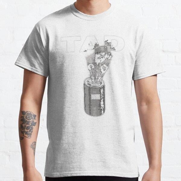 Unisex TAD band Baskılı T-Shirt (Rahat Kalıp Tişört)