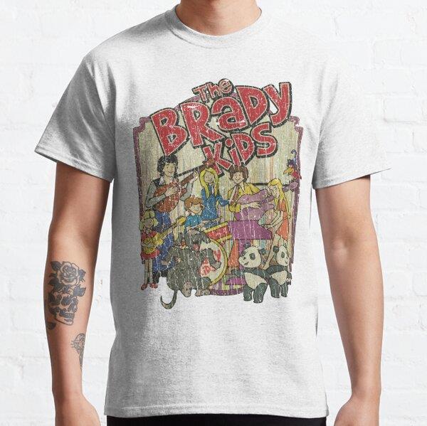 Unisex The Brady Kids 1972 Baskılı T-Shirt (Rahat Kalıp Tişört)