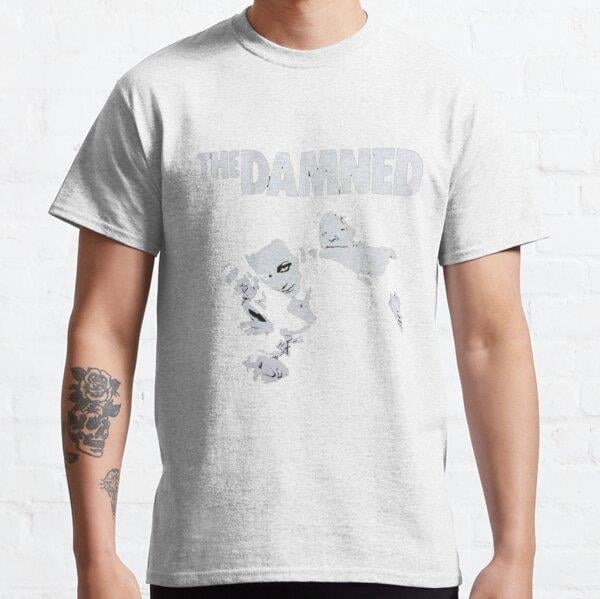 Unisex the damned band rock the damned the damned metallica band slayer band the damned the damned the damned the damned Baskılı T-Shirt (Rahat Kalıp Tişört)