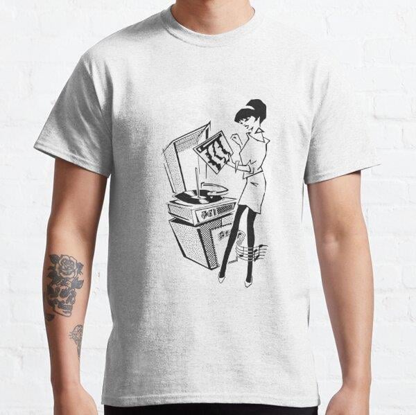 Unisex The English Beat Baskılı T-Shirt (Rahat Kalıp Tişört)