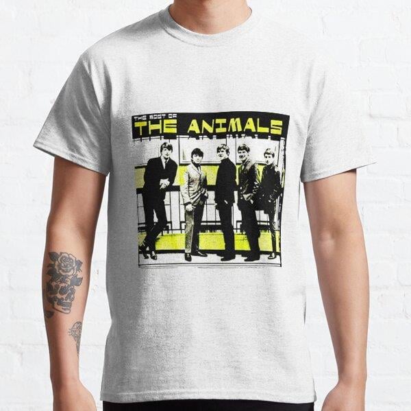 Unisex The Most of Animals Baskılı T-Shirt (Rahat Kalıp Tişört)