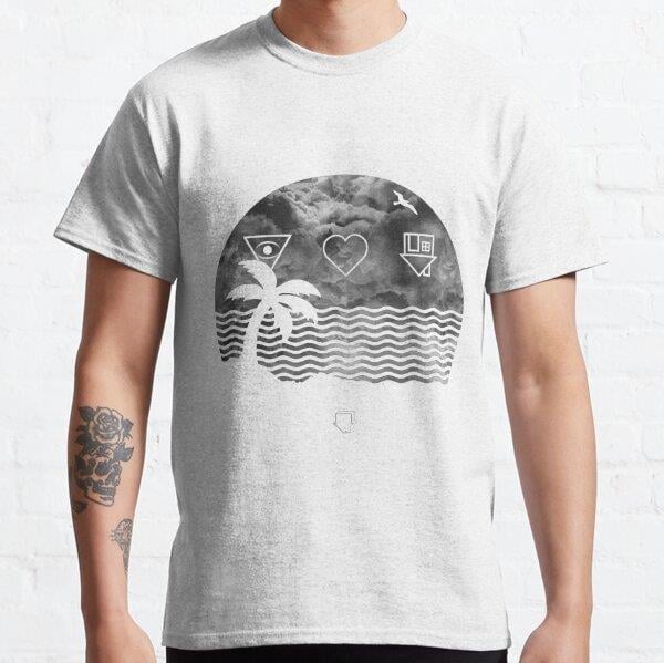 Unisex The Neighbourhood-Wiped Baskılı T-Shirt (Rahat Kalıp Tişört)