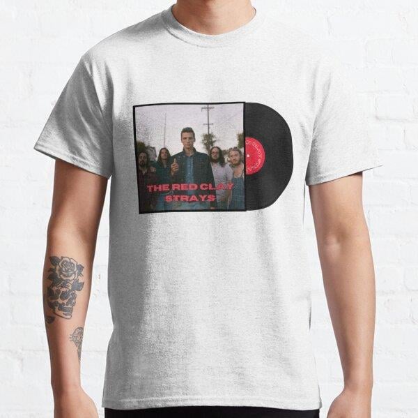 Unisex The Red Clay Strays Baskılı T-Shirt (Rahat Kalıp Tişört)