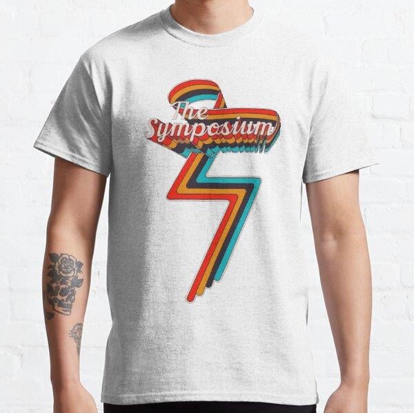 Unisex The Symposium Baskılı T-Shirt (Rahat Kalıp Tişört)