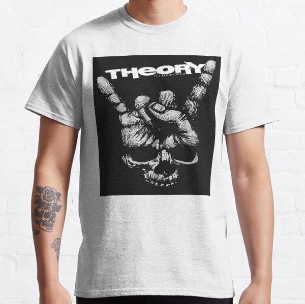 Unisex theory of a deadman Baskılı T-Shirt (Rahat Kalıp Tişört)