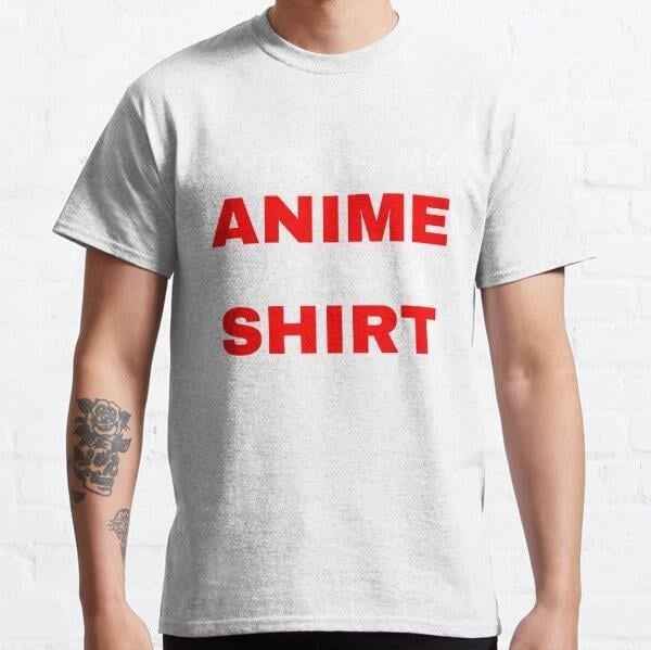 Unisex This is my Anime watching Shirt Tasarım Baskılı T-Shirt (Rahat Kalıp Tişört)