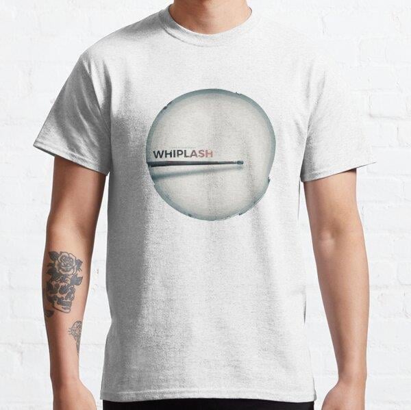 Unisex Whiplash minimal Baskılı T-Shirt (Rahat Kalıp Tişört)