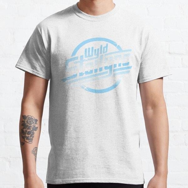 Unisex Wyld Stallyns Logo Baskılı T-Shirt (Rahat Kalıp Tişört)