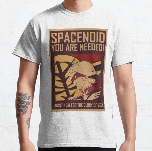 Unisex Zeon Propaganda #3 Tasarım Baskılı T-Shirt (Rahat Kalıp Tişört)