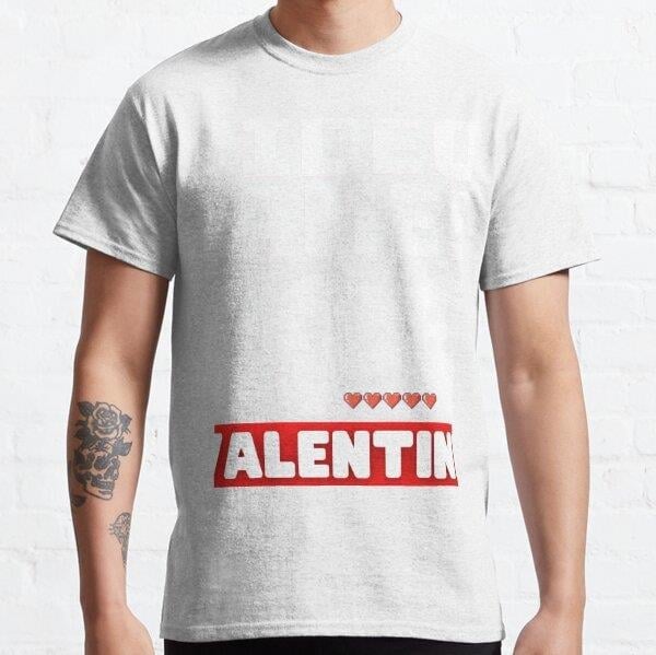 Videos games Is My Valentine , Funny Videos games Valentine Tasarım Baskılı Unisex Tişört (Bol kalıp t-shirt)