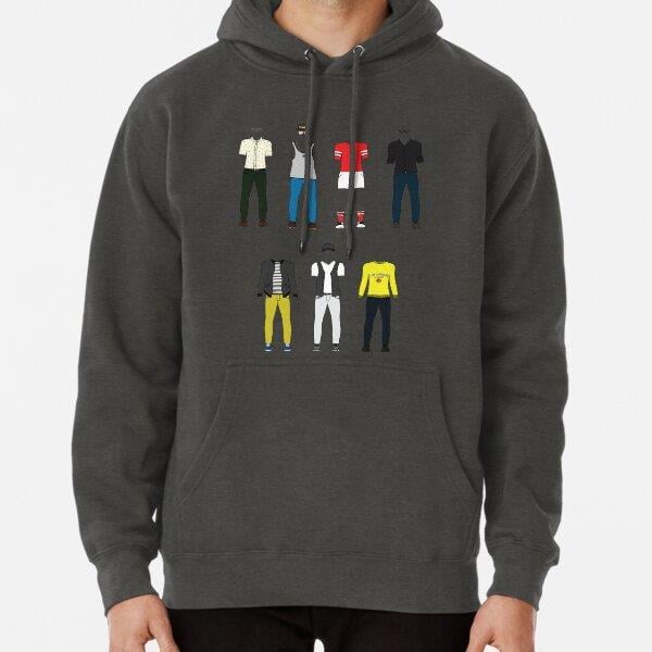 Vulfpeck Band Lineup Tasarım Baskılı Kapşonlu Sweatshirt