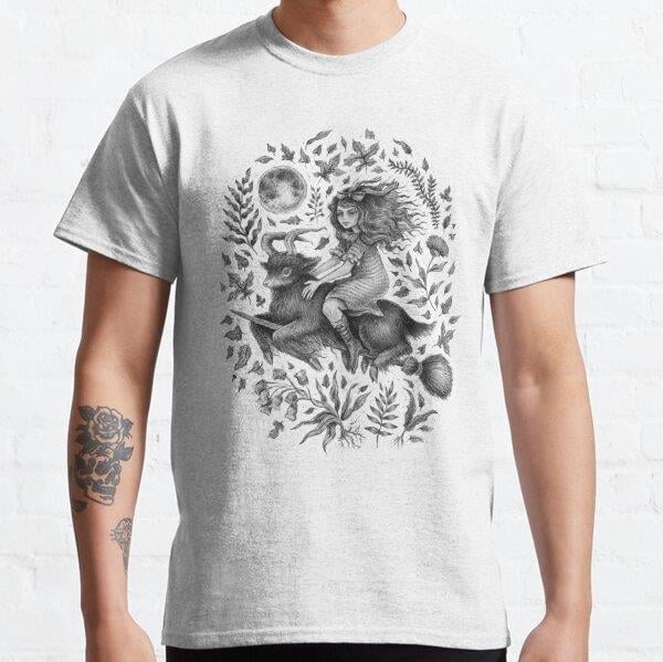 VVITCH - color variant 1  Tasarım Baskılı Tişört (Rahat kalıp t-shirt)