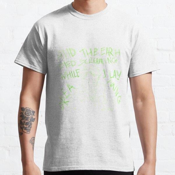 Waits Tasarım Baskılı Tişört (Bol kalıp t-shirt)