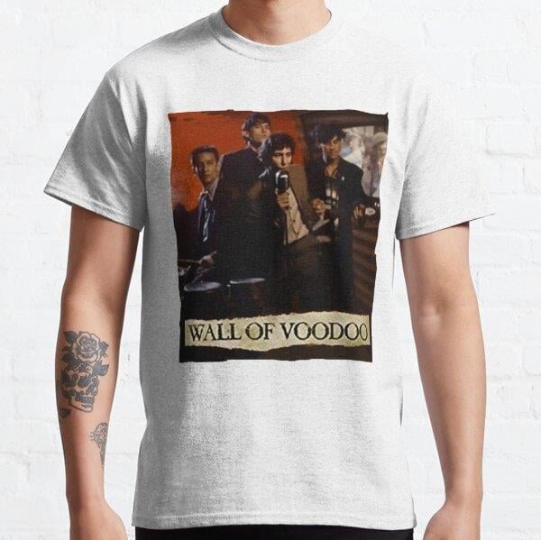 Wall Of Voodoo w Stan Ridgway   Tasarım Baskılı Tişört (Bol kalıp t-shirt)