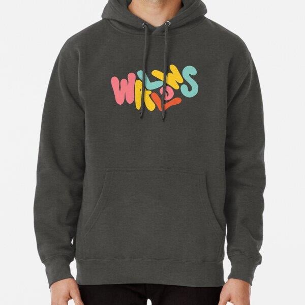 wallows retro Tasarım Baskılı Kapşonlu Sweatshirt