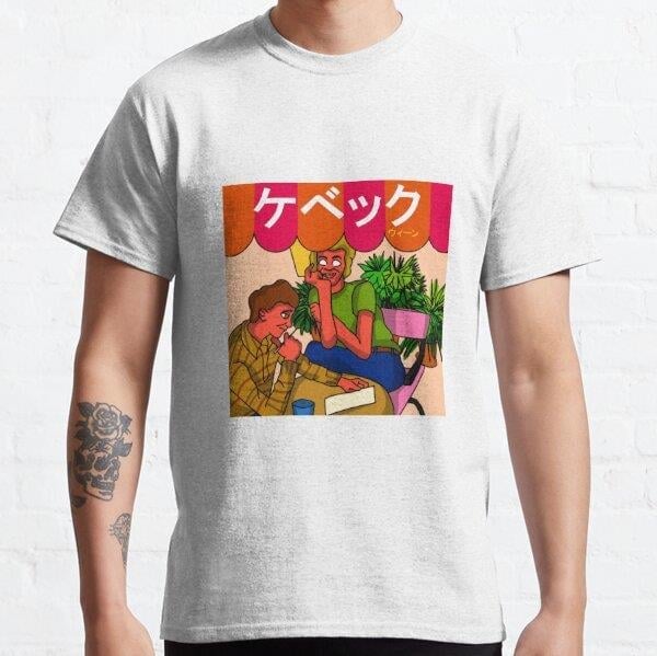 Ween Quebec Anime Cover Tasarım Baskılı Tişört (Bol kalıp t-shirt)