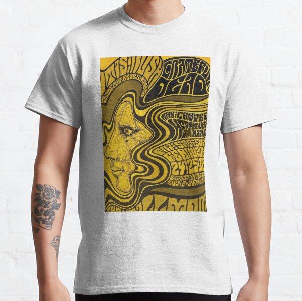 wes wilson aesthetic poster Tasarım Baskılı Tişört (Bol kalıp t-shirt)