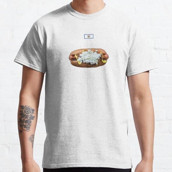 West Virginia Hot Dog Tasarım Baskılı Tişört (Rahat Kalıp T-shirt)