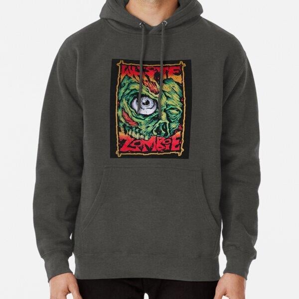 white zombie band Classic Tasarım Baskılı Kapşonlu Sweatshirt
