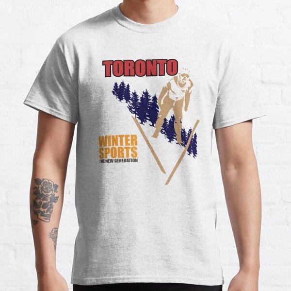 Winter sports Tasarım Baskılı Tişört (Bol kesim t-shirt)