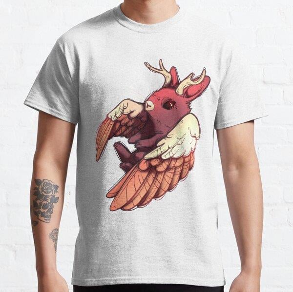 Wolpertinger Tasarım Baskılı Tişört (Bol kesim t-shirt)