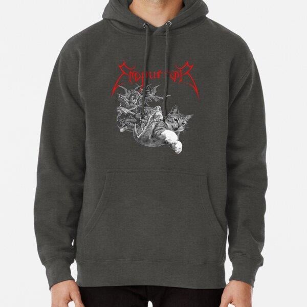 Wrath of the Cat Tasarım Baskılı Kapşonlu Sweatshirt