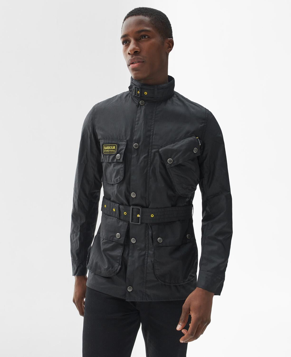 B.Int. Slim International Yağlı Ceket BK91 Black