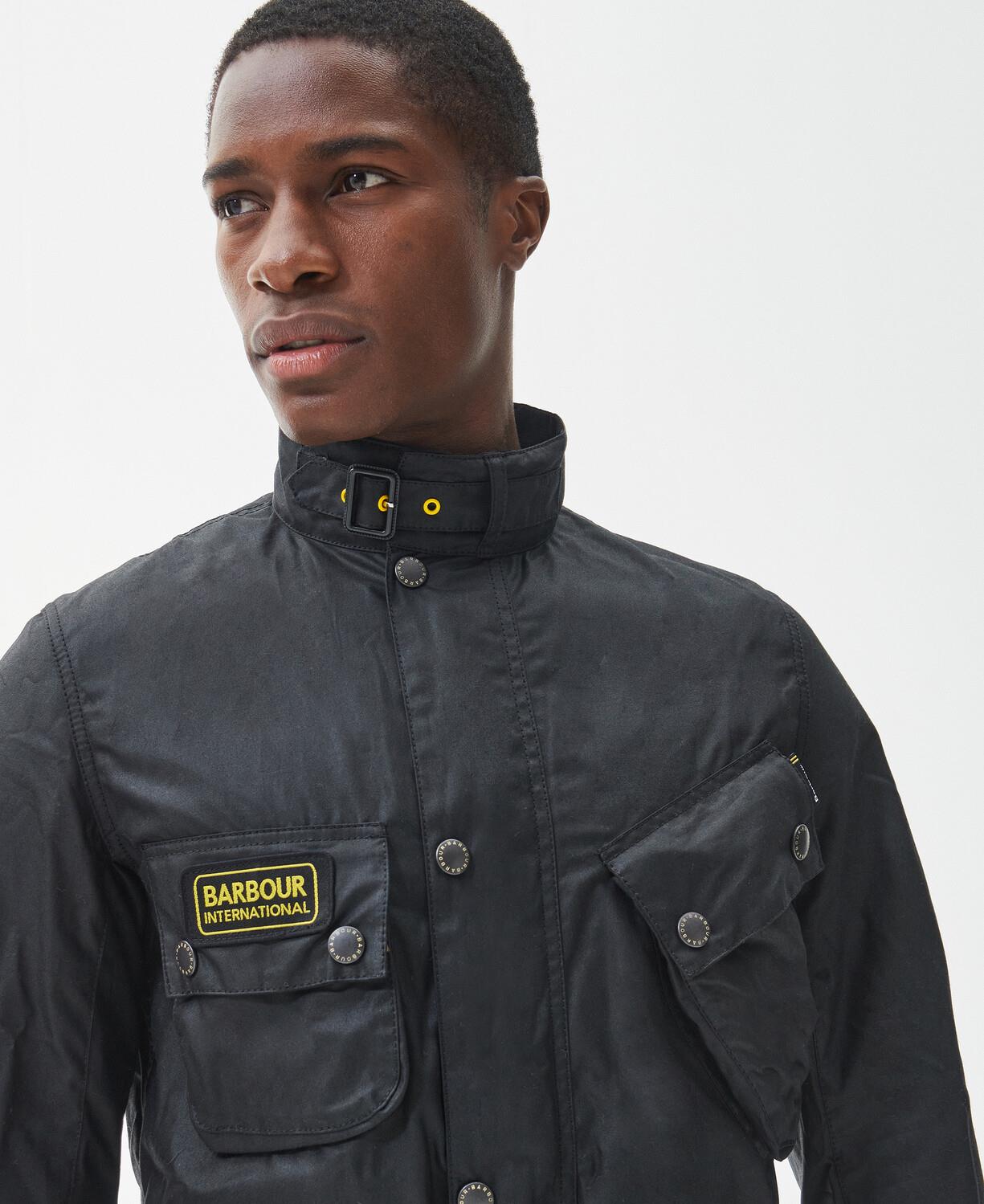 B.Int. Slim International Yağlı Ceket BK91 Black