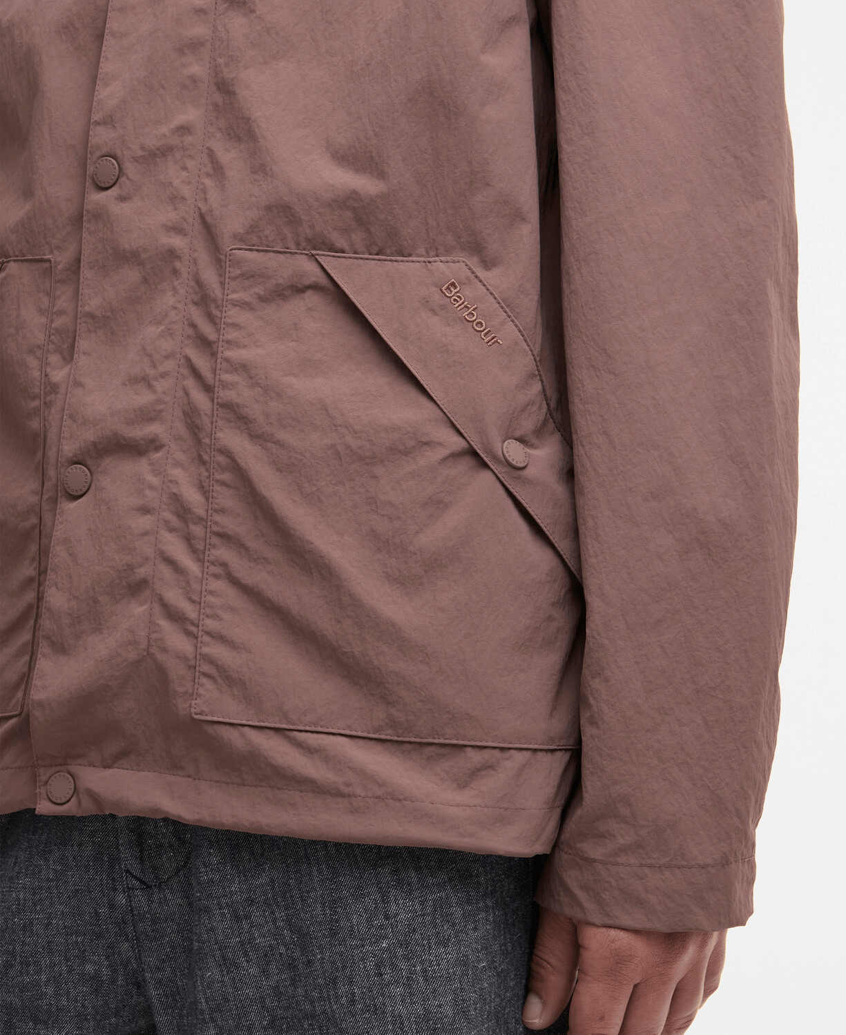 Barbour Baywick Showerproof Ceket BR31 Peppercorn