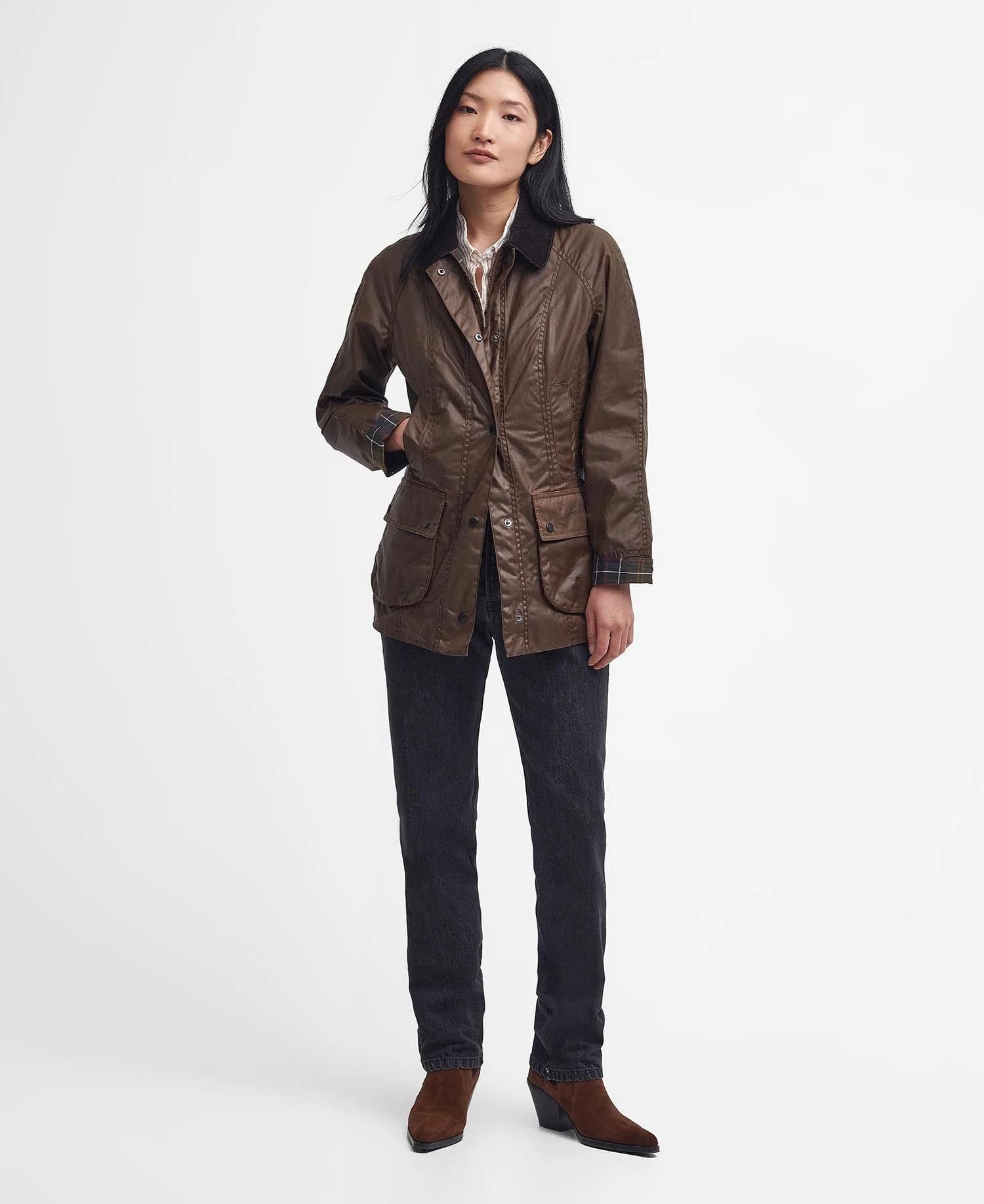 Barbour Beadnell Yağlı Ceket BR31 Bark