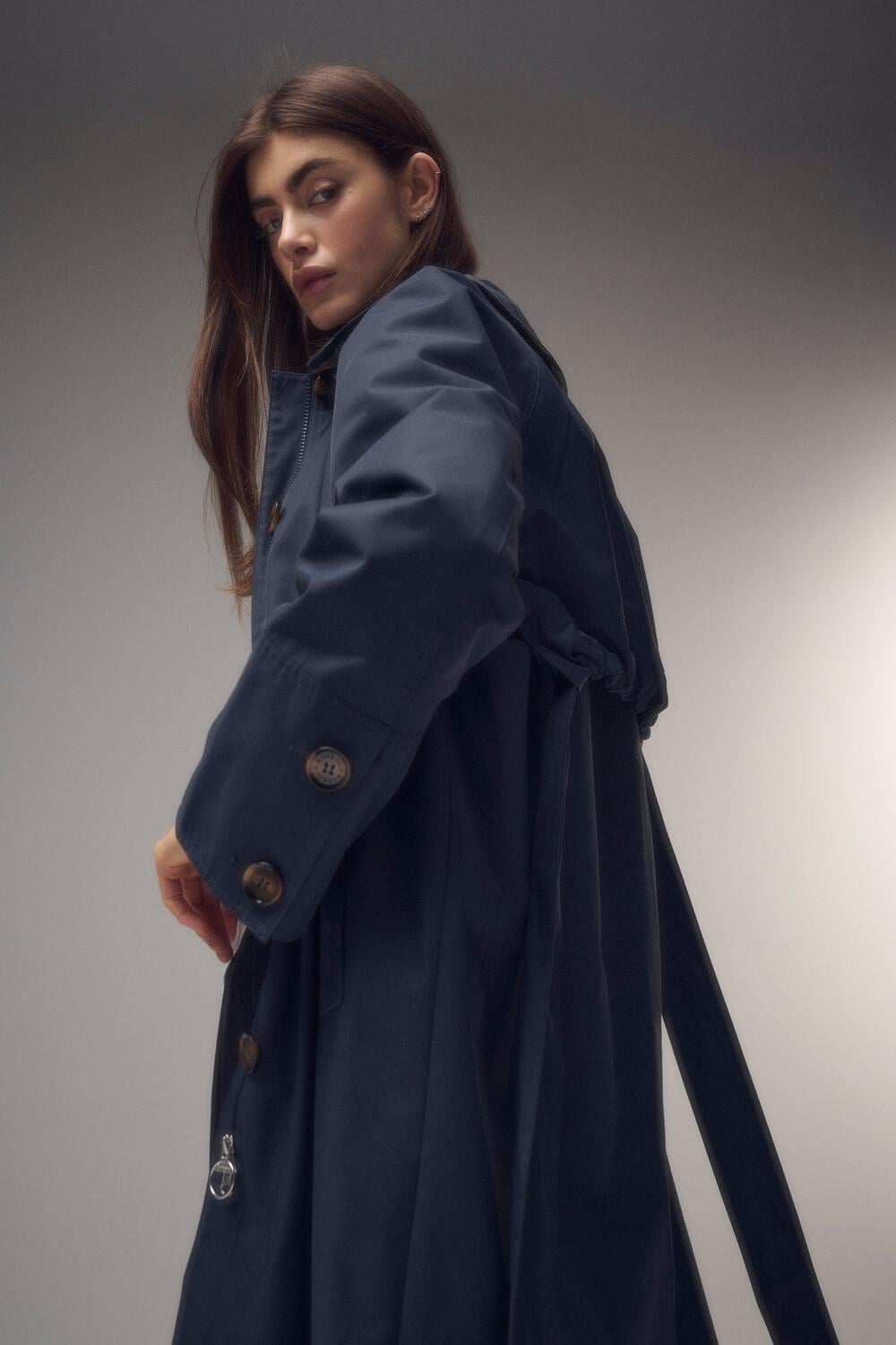 Barbour Beatrix Showerproof Ceket NY71 Navy-Dress