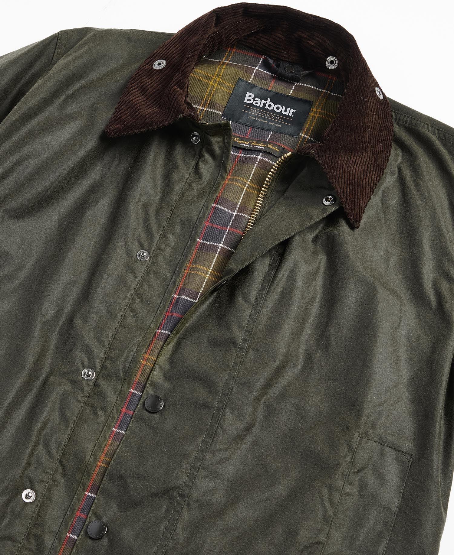 Barbour Border Yağlı Ceket OL99 Archive Olive