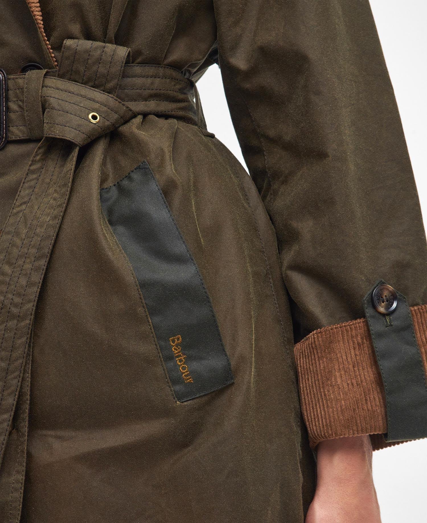 Barbour Brackley Yağlı Ceket SN91 Beech-Ancient